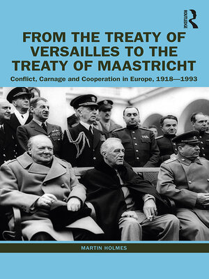 cover image of From the Treaty of Versailles to the Treaty of Maastricht
